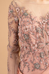 Old Rose Drape GownDSC00527