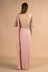 Old Rose Drape GownDSC00532