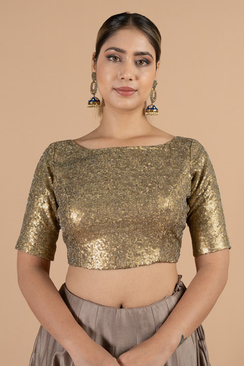 Sequin  blouse
