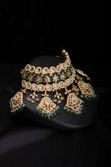 Kundan And Pearls Neckpiece SetIMG_1485