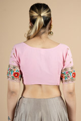 Pink Sequin BlouseDSC09560