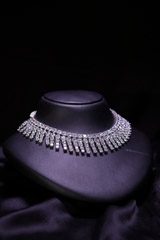 White Stone Necklace SetIMG_0068