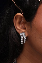 White Stone Necklace SetIMG_0632