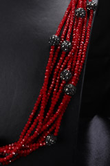 Ruby Red Stone Necklace SetIMG_8132