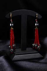 Ruby Red Stone Necklace SetIMG_8137