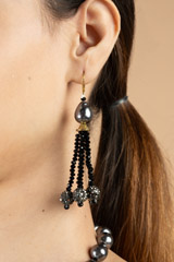 Black and Grey Necklace SetDSC09372