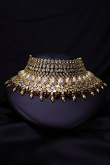 Gold Choker Bridal SetIMG_9889