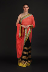 Red Embroidered SareeIMG_0997