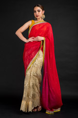 Red Embroidered Saree_DSC4600-Edit