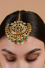 Golden Kundan Set_DTR3409