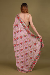 Resham Tiki Work SareeDSC01414