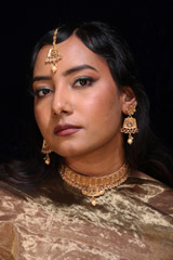 Golden Antique Choker SetIMG_0741