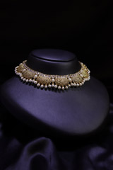 Pearl Drops Necklace Set