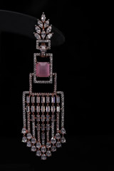 Pink Stone EarringsIMG_0302