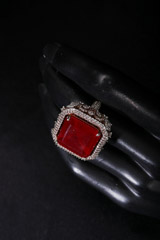 Ruby Red Stone RingIMG_8778