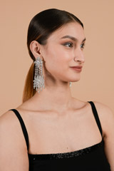 Floral Embellished Earrings_DTR3202