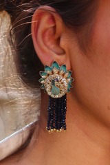 Peacock Dangler Earrings2925-1
