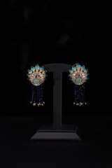 Peacock Dangler Earrings