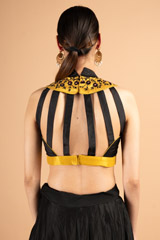 Black Embroidered BlouseDSC01553