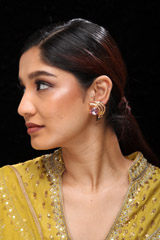 Pink Stud EarringsIMG_1090