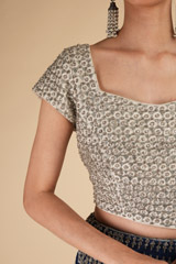 Cobalt Blue LehengaDSC00522