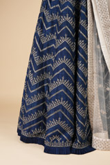 Cobalt Blue LehengaDSC00523