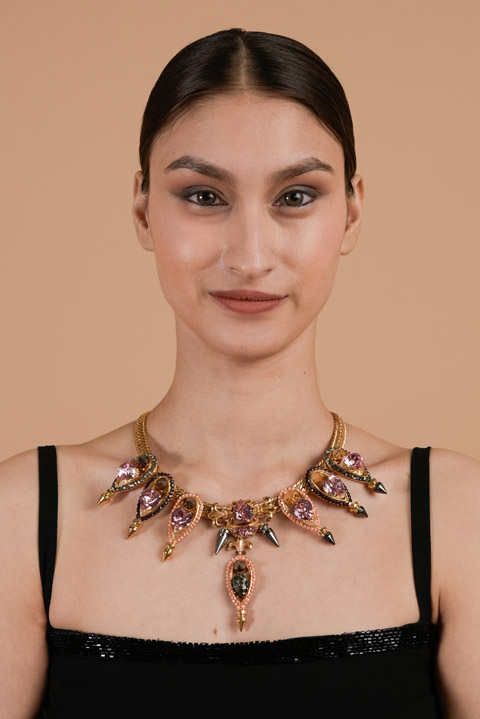 Elegant Pink Necklace