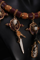 Brown Leather NecklaceIMG_0944