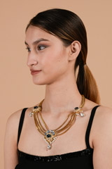 Royal Blue Necklace_DTR3159