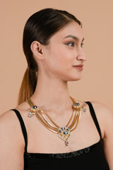 Royal Blue Necklace_DTR3160