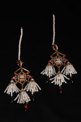 White Pearl Earrings