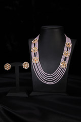 Moti Long Necklace Set