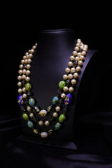 Multi Color Moti NecklaceIMG_0491