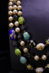 Multi Color Moti Necklace