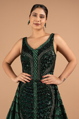 Forest Green GownDSC01961