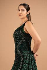 Forest Green GownDSC01963