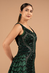 Forest Green GownDSC01968