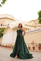 Forest Green GownDSC05859