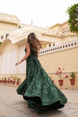 Forest Green GownDSC05864