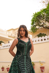 Forest Green GownDSC05874