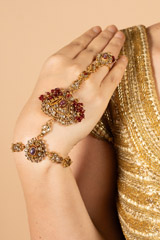 Golden Antique Necklace SetDSC07348