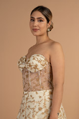 Beige Corset GownDSC00815