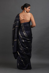 Navy Blue SareeIMG_5400