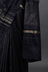 Navy Blue SareeIMG_5405