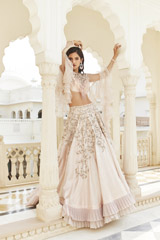Embroidered Tasseled Lehenga Set