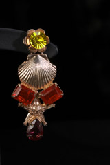 Multicolor Swarovski EarringsIMG_0411