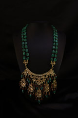 Green Kundan Necklace SetIMG_8948