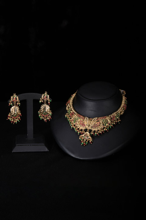 Mina Work Necklace Set