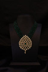 Multi String Drop Kundan Set