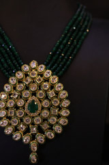 Multi String Drop Kundan SetIMG_9138